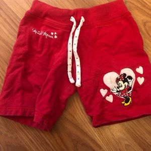 Girls Minnie Mouse shorts